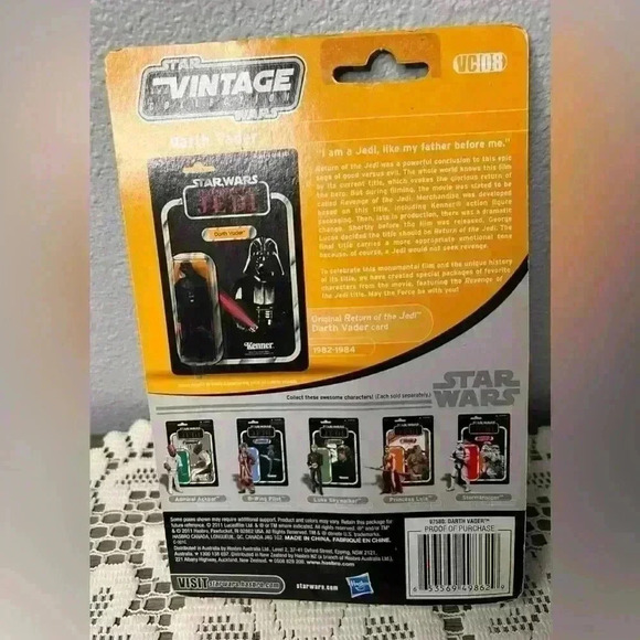 Star Wars Darth Vader VC08 2011 Revenge of the Jedi The Vintage Collection NEW - Picture 2 of 3